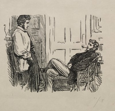 Diamantens dronning - hvordan hun ble vunnet og tapt, 1866. av George Louis Palmella Busson Du Maurier