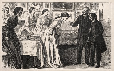 Ønsket en kurat. Snarere en prøvelse for pastor M. Green av George Louis Palmella Busson Du Maurier