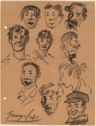 Ti hoder av George Luks