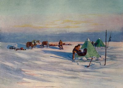 A Quiet Evening on the Barrier, c1908, 1909 av George Marston