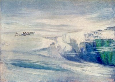 The Depot Party Amongst Crevasses, c1908, 1909. av George Marston