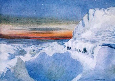 The Return of the Sun in the Antarctic, illustrasjon fra 