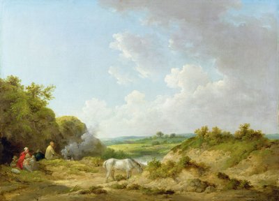 En sigøynerleir av George Morland