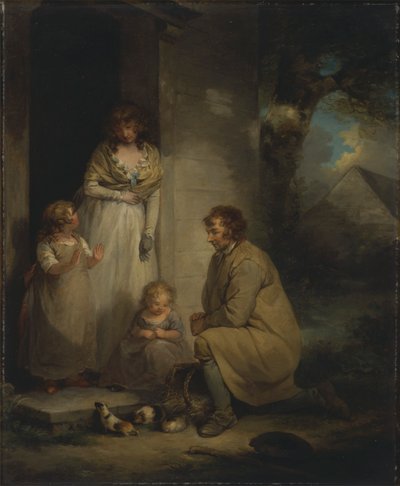 Selger marsvin av George Morland