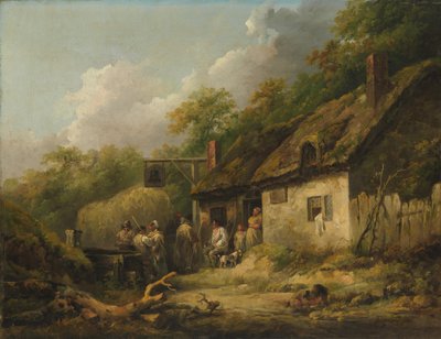 The Bell Inn, sent på 1780-tallet. av George Morland