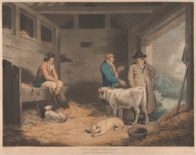 The Hard Bargain av George Morland