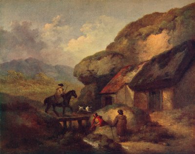 Den reisende, c1795 av George Morland
