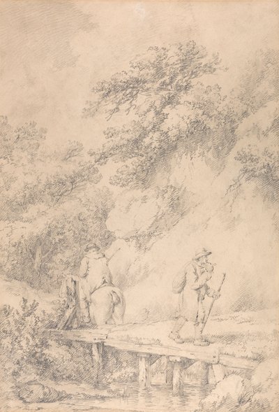 To menn på landevei av George Morland