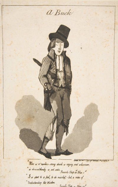 A Buck, 1. desember 1790. av George Moutard Woodward