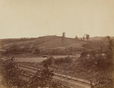 Slagmarken i Atlanta av George N. Barnard