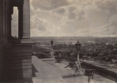 Nashville fra Capitol, 1860-tallet. av George N. Barnard