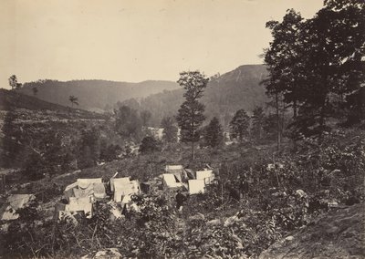 Pass i Raccoon Range, Whiteside nr. 2, 1860-tallet. av George N. Barnard