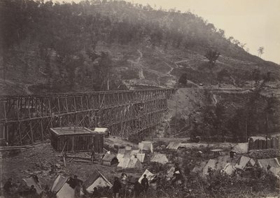 Pass i Racoon Range, Whiteside nr. 1, 1860-tallet. av George N. Barnard