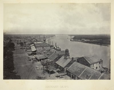 Savannah, GA, nr. 1, 1866. av George N. Barnard