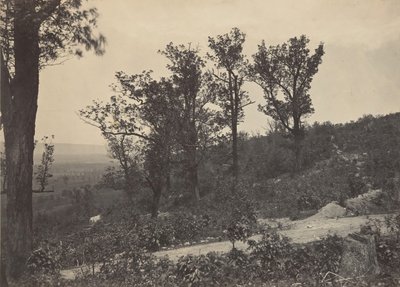 The Crest of Mission Ridge, 1860-tallet. av George N. Barnard