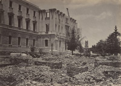 The New Capitol, Columbia, South Carolina, 1860-tallet. av George N. Barnard
