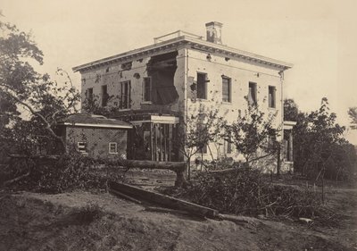 The Potter House, Atlanta, 1860-tallet. av George N. Barnard