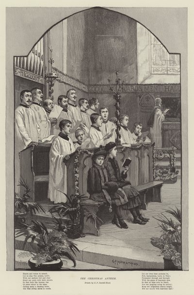Julesangen av George Percy Jacomb Hood