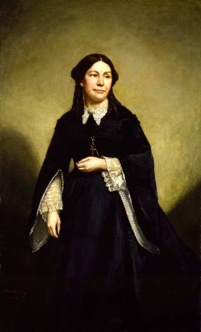 Mrs. William Tecumseh Sherman, 1868. av George Peter Alexander Healy