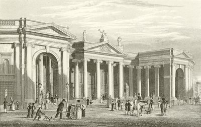 Bank of Ireland, Dublin, South Portico av George Petrie