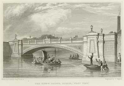 Kongebroen i Dublin av George Petrie