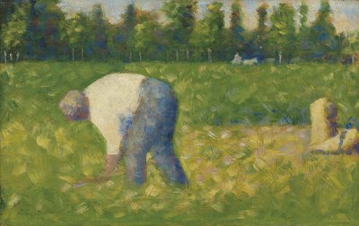 Arbeidende bonde, 1883 av George Pierre Seurat