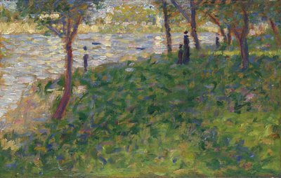 Studie for La Grande Jatte, 1884-1885 av George Pierre Seurat