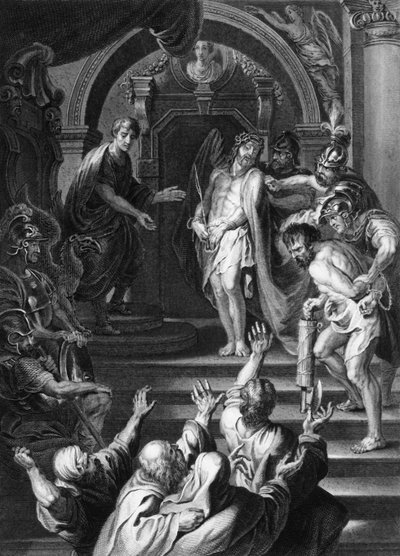 De ropte og sa: Korsfest ham, korsfest ham, c1840. av George Presbury