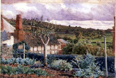 Fra Garden of Sherford Cottage, Bromyard av George Price Boyce