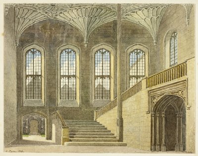 Sala de intrare, Christchurch, Oxford Norvegian av George Pyne