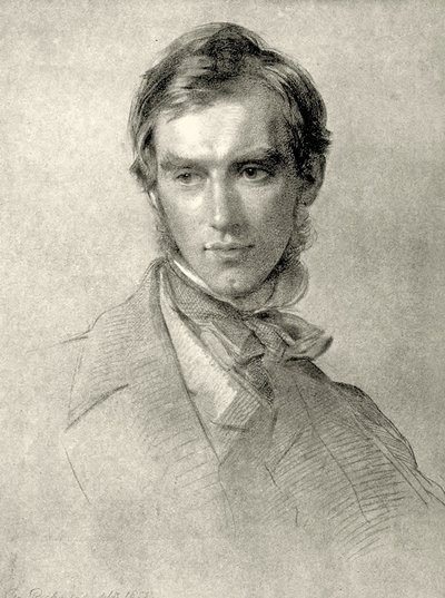 Portrett av Sir Joseph Dalton Hooker. 1855 (grafitt på papir) av George Richmond