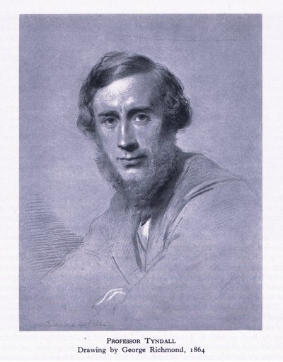 Professor Tyndall, fra British Adventure utgitt av Collins, 1947 av George Richmond