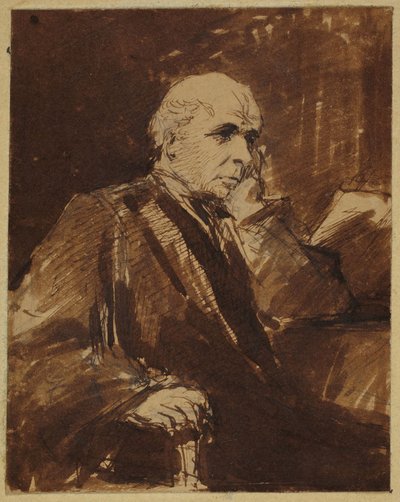 Den sittende mannen av George Richmond