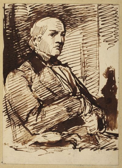 Den sittende mannen av George Richmond