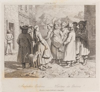 Anbachers, Ansbach, ca. 1821 (radering) av George Robert Lewis