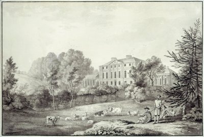 A View of Kenwood (blyant på papir) av George Robertson