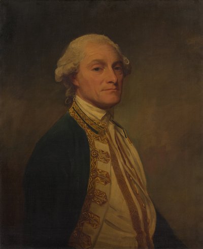 Admiral Sir Chaloner Ogle 1726-1816. av George Romney