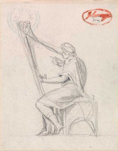 David spiller harpe av George Romney