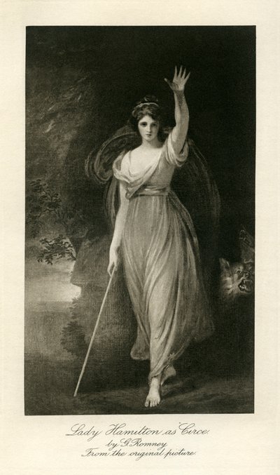 Emma Lady Hamilton av George Romney