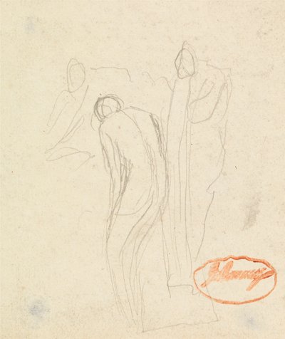 Figursammensetningsstudie 1 av George Romney