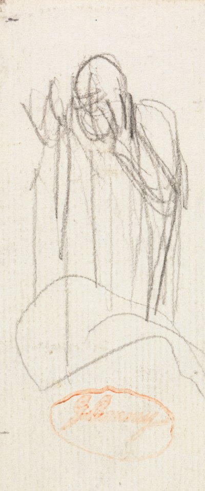 Figurstudie 1 av George Romney