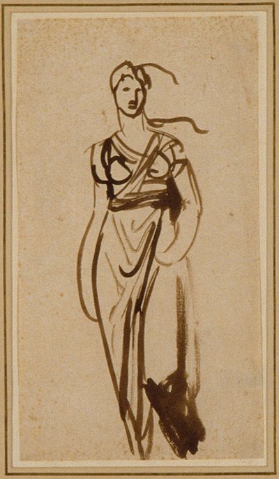 Figur av en kvinne av George Romney