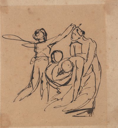 Sorggruppe av George Romney
