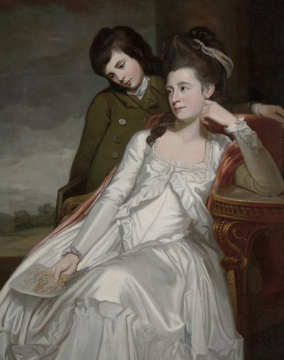 Jane, hertuginne av Gordon og hennes sønn, George av George Romney