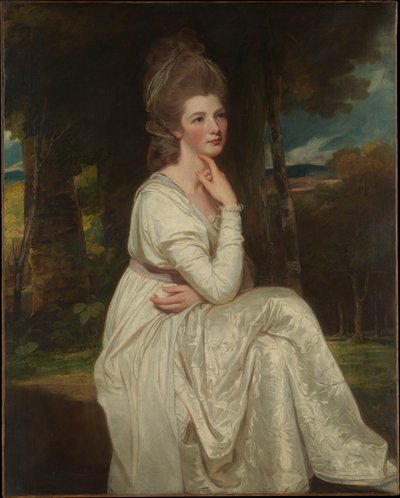 Lady Elizabeth Stanley (1753–1797), grevinne av Derby av George Romney