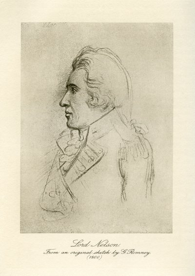 Lord Horatio Nelson av George Romney