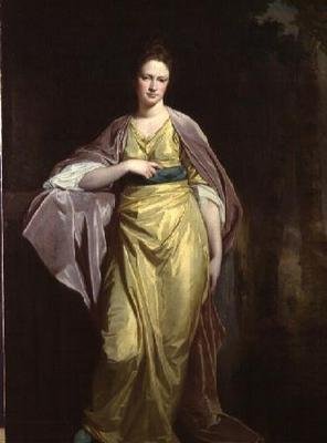 Portrett av fru Ellen Morewood av George Romney