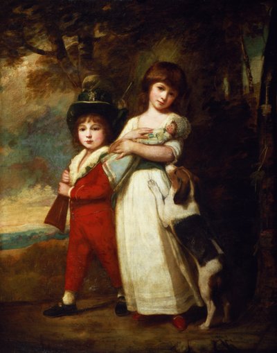 Portrett av Vernon-barna av George Romney
