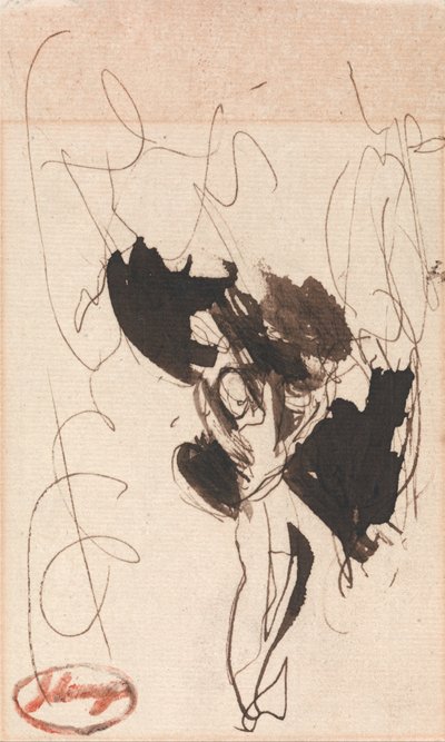 Stående mannsfigur av George Romney