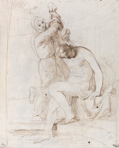 Batsebas bad av George Romney